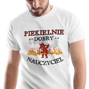 T-Shirt Męski Dla Nauczyciela na Urodziny S