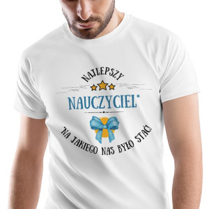 T-Shirt Męski Dla Nauczyciela na Urodziny XL