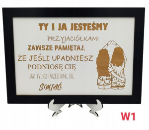 dla przyjaciółki, śmieszny prezent, grawer