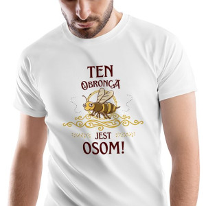 T-Shirt Męski Dla Obrońcy Koszulka XXL Prezent