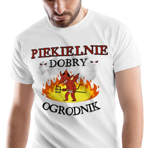 T-Shirt Męski Dla Ogrodnika Koszulka XL Prezent