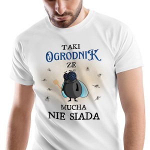 T-Shirt Męski Dla Ogrodnika Koszulka XXL Prezent
