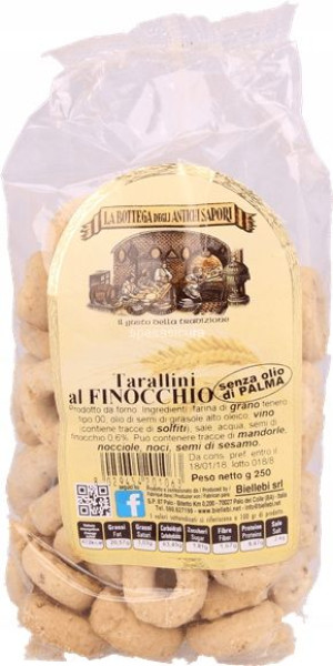 Tarallini al Finocchio ciastka z koprem włoskim