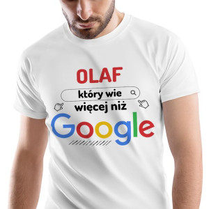 T-Shirt Męski Dla Olafa Koszulka L Prezent