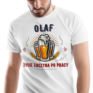 T-Shirt Męski Dla Olafa Koszulka L Prezent
