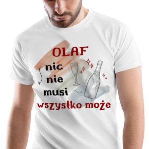 T-Shirt Męski Dla Olafa Koszulka S Prezent