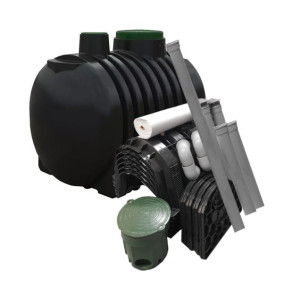 Oczyszczalnia 4000 L 8 os 10 tuneli Transport