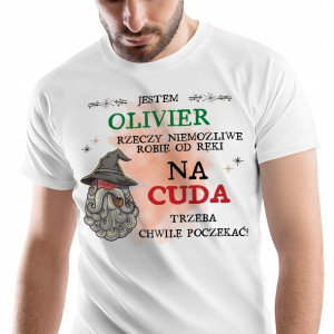 T-Shirt Męski Dla Oliviera Koszulka XXL Prezent