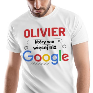 T-Shirt Męski Dla Oliviera Koszulka XXL Prezent