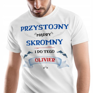 T-Shirt Męski Dla Oliviera Koszulka XXL Prezent