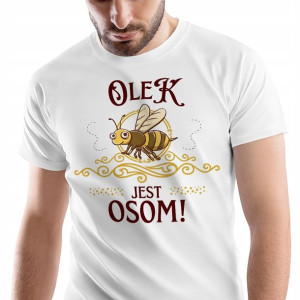 T-Shirt Męski Dla Olka Koszulka M Prezent