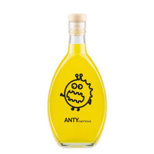 Butelka Elipsa Z Nadrukiem Antynerwus 500ml + Korek