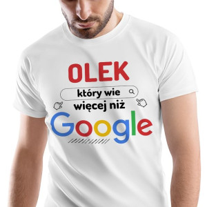T-Shirt Męski Dla Olka Koszulka XL Prezent