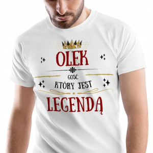 T-Shirt Męski Dla Olka Koszulka XL Prezent