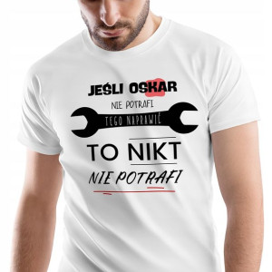 T-Shirt Męski Dla Oskara Koszulka XXL Prezent