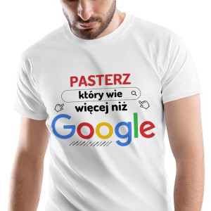 T-Shirt Męski Dla Pasterza Koszulka M Prezent