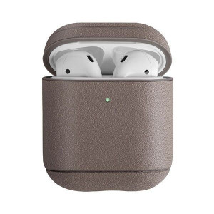 Etui UNIQ Terra Apple AirPods 1/2 Genuine Leather beżowy/beige