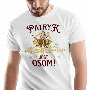T-Shirt Męski Dla Patryka Koszulka M Prezent