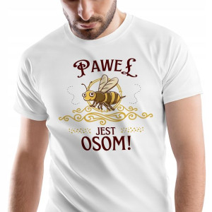 T-Shirt Męski Dla Pawła Koszulka L Prezent