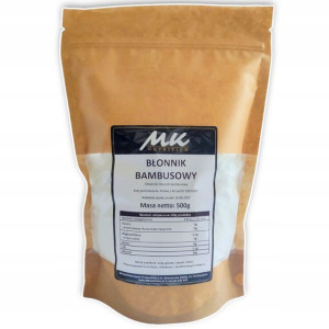 KETO Mąka bambusowa|Błonnik bambusowy POLSKI 1000g