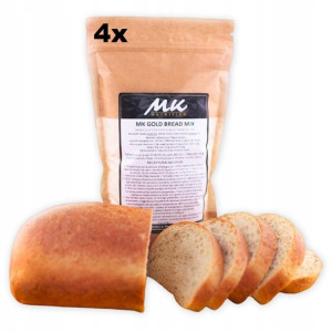CHLEB KETO 4x 600g Mieszanka chlebowa MK GOLD!