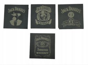 PODSTAWKA KAMIENNA 4X ŁUPEK 10x10CM whiskey