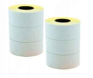 Metka cenowa 26X16 mm prostokątna biała