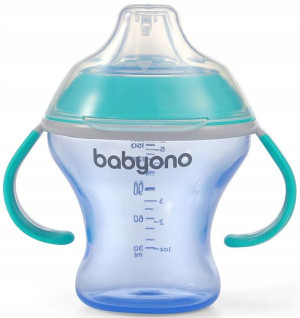 Babyono Kubek Niekapek Z Miękkim Ustnikiem 180ml