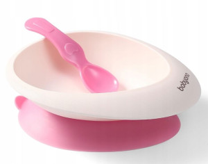 Babyono Ergonomiczna Miseczka Z Przyssawką I Łyżką