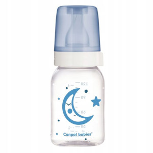 Canpol Butelka Szklana Wąska Night Dreams 120ml 3m