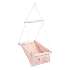 huśtawka dla niemowlaka Baby Unicolor różowy
