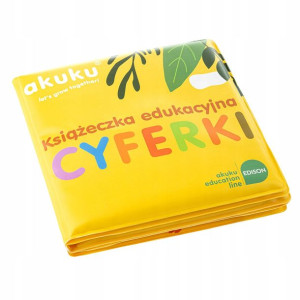 Miękka Piszcząca Książeczka Edukacyjna Cyferki