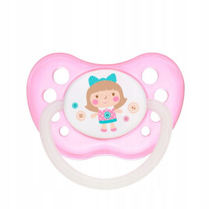 CANPOL Smoczek uspokajający anatomiczny 6-18m TOYS