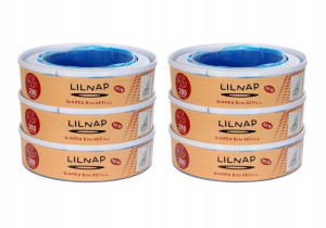 Lilnap Wkład Do Kosza Na Pieluch Angelcare 6-pak