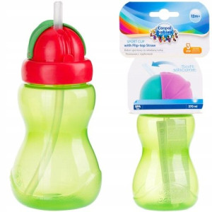 Canpol Sportowy Kubek Bidon Ze Rurką 270ml
