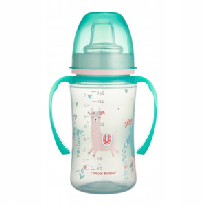 Canpol Kubek Treningowy Niekapek Ustnik 240ml 6m+