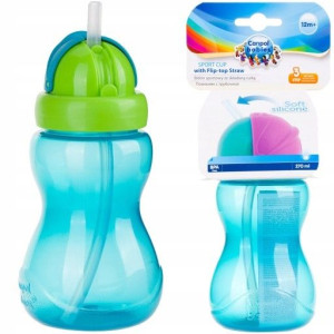 Canpol Sportowy Kubek Bidon Ze Słomką 270ml