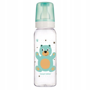 Canpol Lekka Wąska Butelka 250ml Cute Animals 12m+
