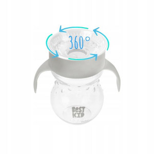 Kubek Niekapek 360 z uchwytami 270 ml Uczy Picia