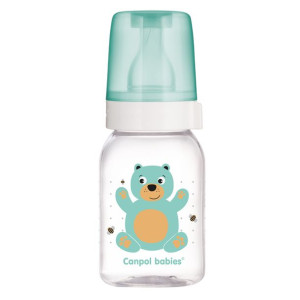 Canpol Lekka Wąska Butelka 120ml Cute Animals 0m+