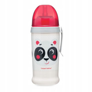 Canpol bidon niekapek 350ml - Hello Little - panda
