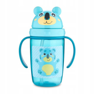Canpol kubek z rurką silikonową 400ml HELLO LITTLE