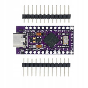 PRO MICRO ATmega32U4 dla Arduino USB-C 3-18V