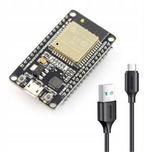 Moduł Esp32 Devkit V1 30 Pin Esp Wroom32 + Kabel
