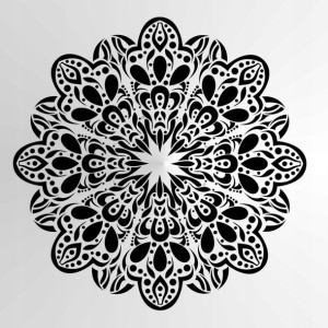 Szablon malarski, szablony malarskie, Mandala