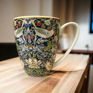 Kubek William Morris Strawberry Thief Blue