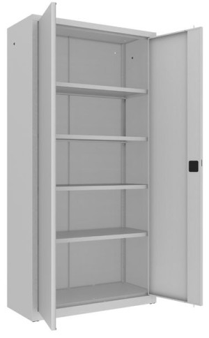 Metalowa szafa aktowa do biura na segregatory RODO Sbm 203 m lx