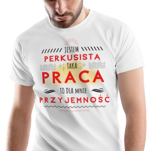 T-Shirt Męski Dla Perkusisty Koszulka L Prezent