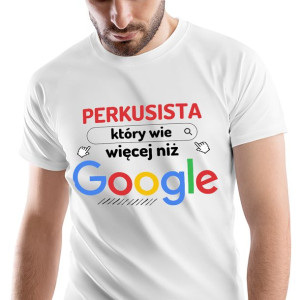 T-Shirt Męski Dla Perkusisty Koszulka XXL Prezent