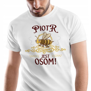 T-Shirt Męski Dla Piotra Koszulka L Prezent